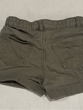 H&M Olive Green Denim-Style Women’s Shorts
